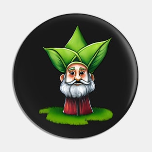 Plant Gnome Pin