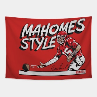 Patrick Mahomes Style Tapestry