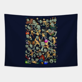 Halloween Americanista Tapestry