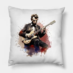 Electric Abe: Shaping Sounds and History Pillow