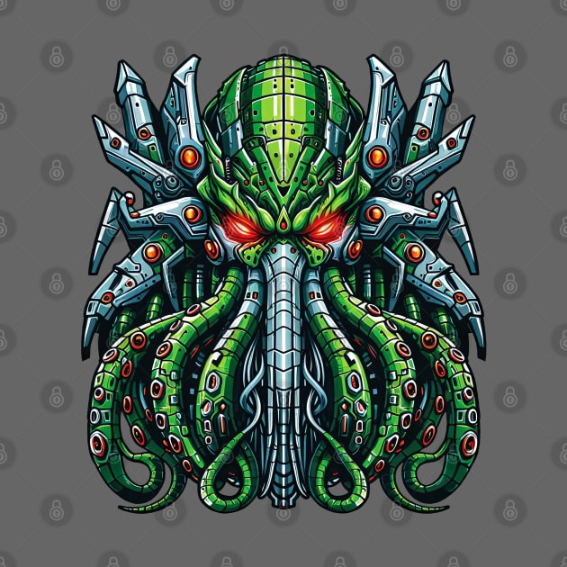 Biomech Cthulhu Overlord S01 D57 by Houerd