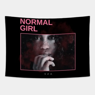 normal girl Tapestry