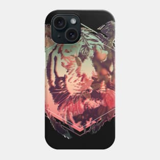 Tiger Double Exposure Phone Case