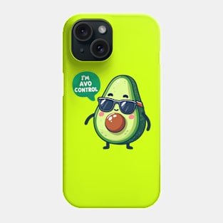 I'm Avocontrol: Smiling Guac Phone Case