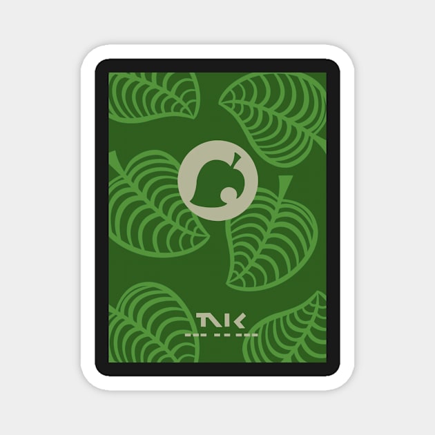 NookPhone - Green Magnet by peachycrossing