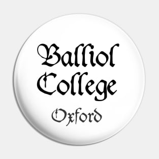 Oxford Balliol College Medieval University Pin