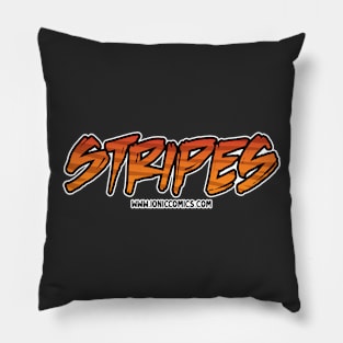 Stripes Logo Pillow