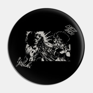 ROCKY JOE - Joe v Toru Rikiishi | Dark Garment Bases Pin