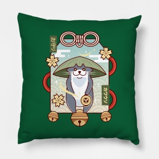 Odder Otter Charm Pillow