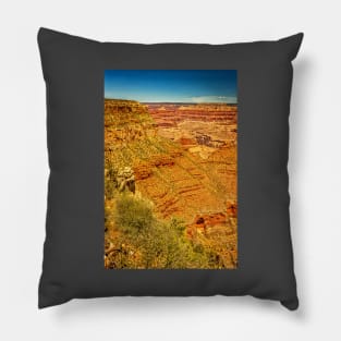 Rim Trail Viewpoint Grand Canyon Pillow