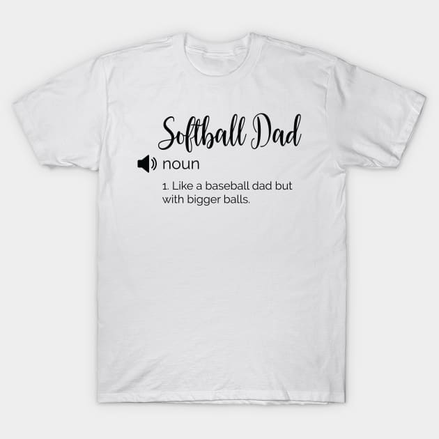 S Funny Dad Fathers Day Baseball Shirt