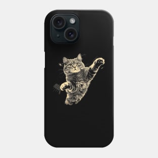 Catzilla Cat Reign of Terror Phone Case