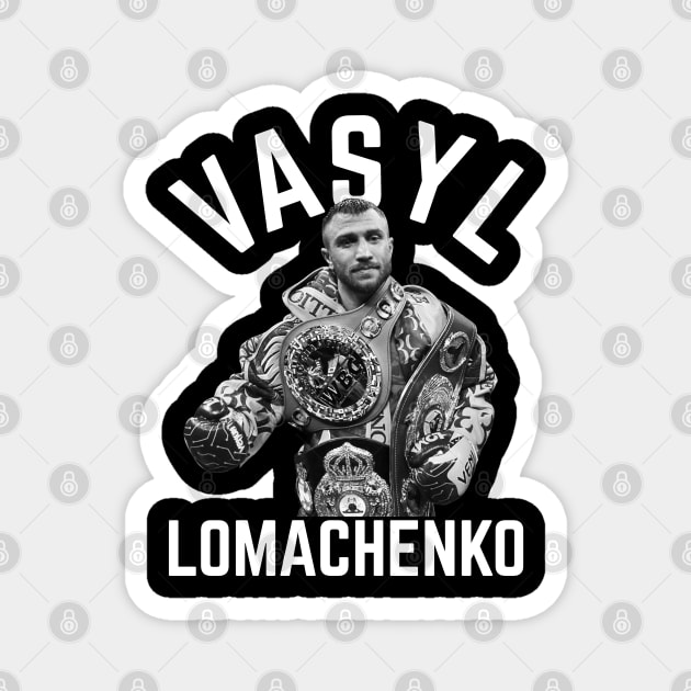 Vasyl Lomachenko Magnet by MMAMerch