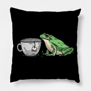 None Of My Business Frog Pillow