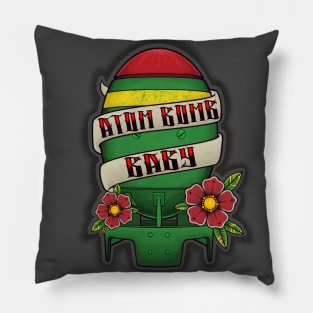 Atom Bomb Baby Pillow