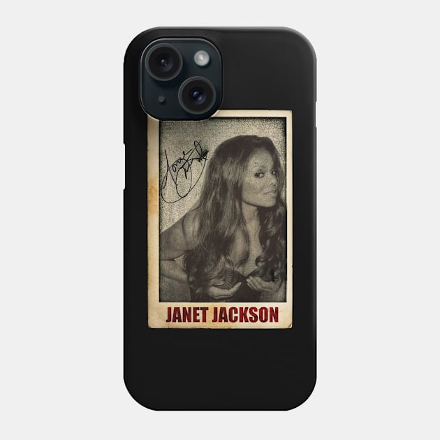 Pop Royalty " Quuen of Pop " // Janet Jackson Retro Phone Case by kumurkumur