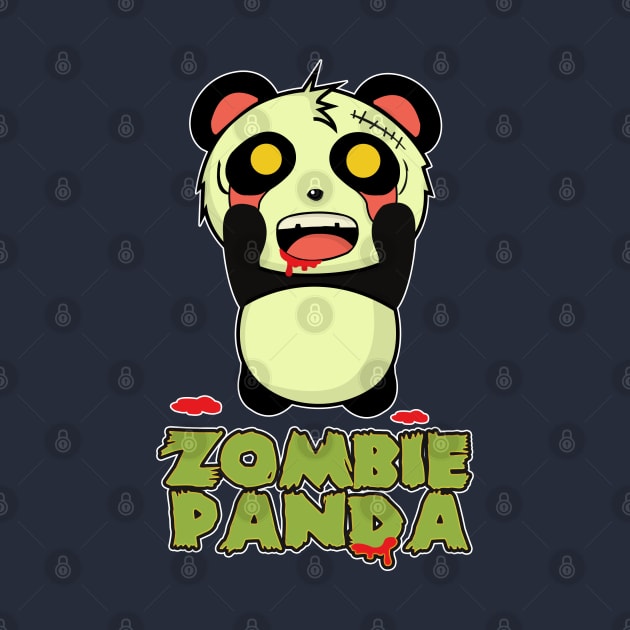 panda zombie by aimey