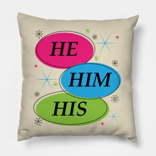 He Pronouns Pillow