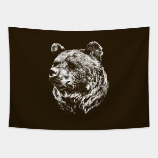 Brown bear Tapestry