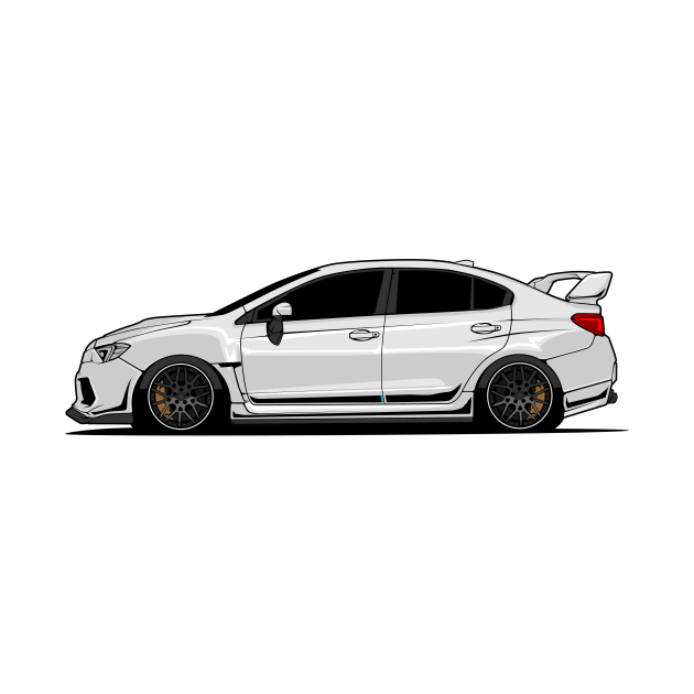 Wrx sti tshirt by rclndsgn