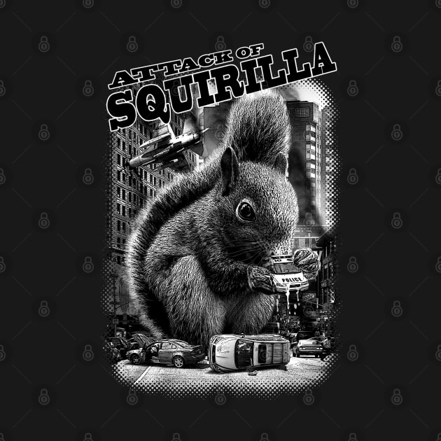 ATTACK OF SQUIRILLA by ADAMLAWLESS