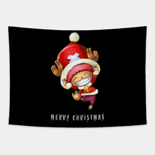 Santa Chopper Tapestry