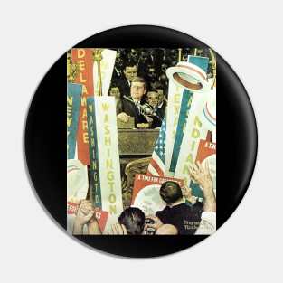 A Time For Greatness 1964 - Norman Rockwell Pin