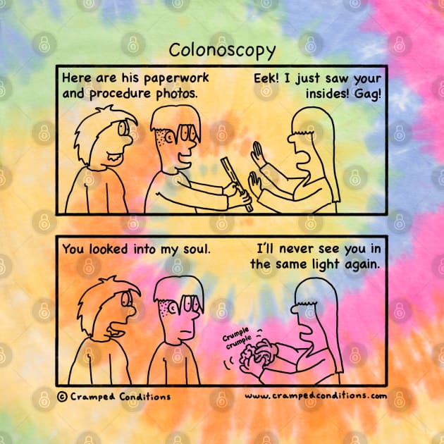 Colonoscopy paperwork by crampedconditions