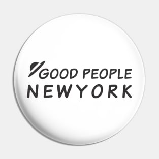 good people newyork Pin