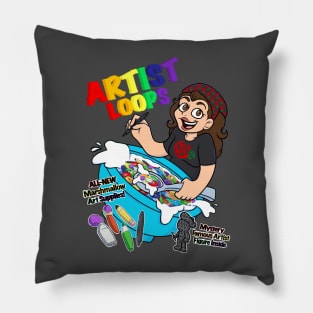 Artist Loops: Digital Artist Pillow