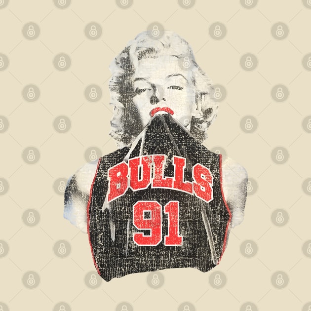 Retro - Marilyn Monroe Chicago Dennis Rodman by botokgetuk