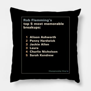 Top 5 breakups Pillow