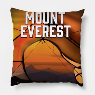 Mount Everest For Adventure! Pillow