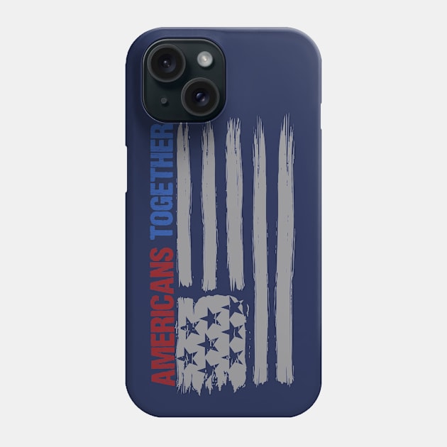 Americans together, Biden 2021 Phone Case by AndArte