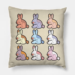 Huggy Bunnies Pillow