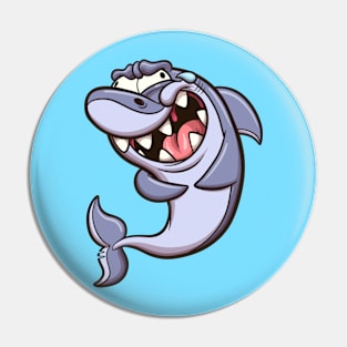 Funny Shark Pin