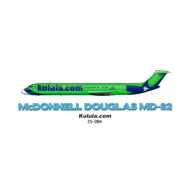 McDonnell Douglas MD-82 - Kulula.com by TheArtofFlying