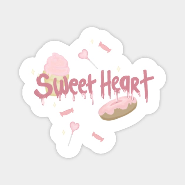 Sweet Heart Magnet by puppyaesthetic