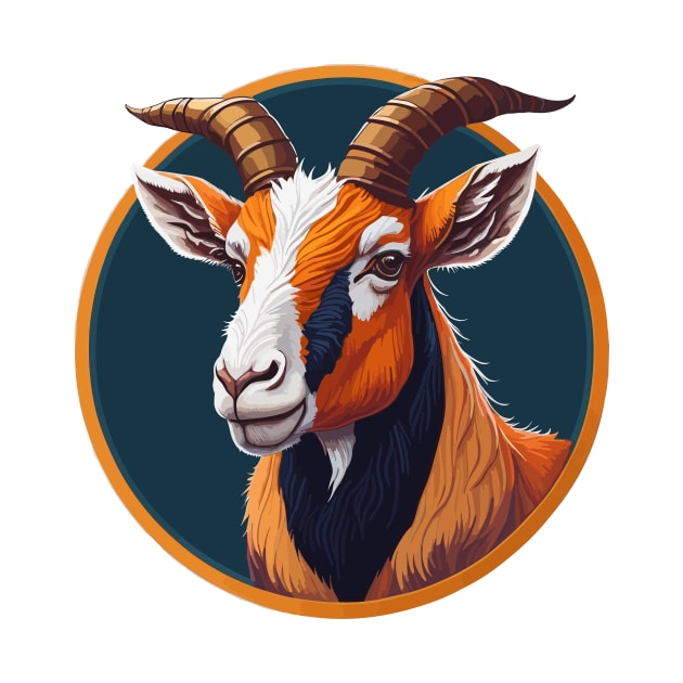 Goat Portrait by SpriteGuy95