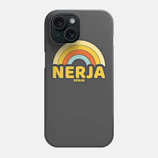 Retro Nerja Spain Phone Case