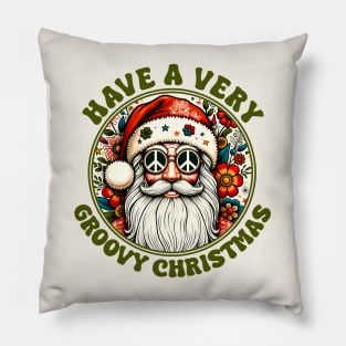 Have a Very Groovy Christmas Pillow