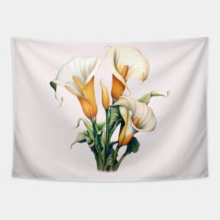 Floral Calla Lily Tapestry