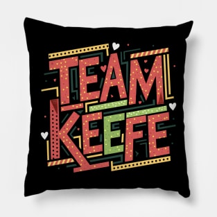 Team Keefe Pillow