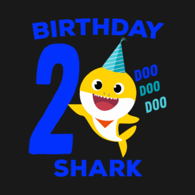 Birthday Shark (Baby Shark Song Clip Art) - 2nd Birthday ...