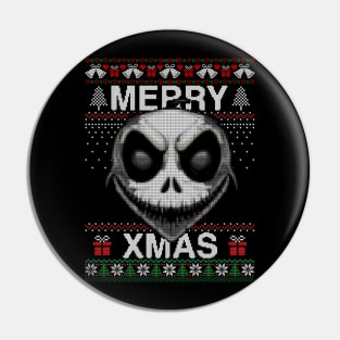 Jack Skellington Ugly Christmas Pin