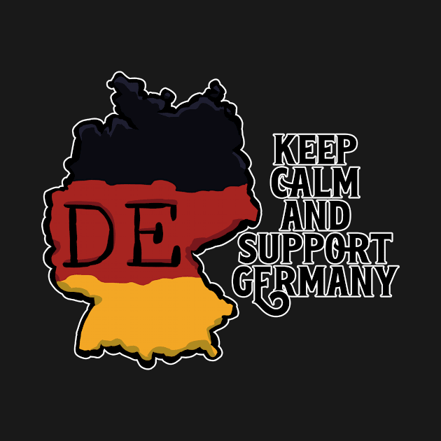 Keep Calm And Support Germany by nextneveldesign
