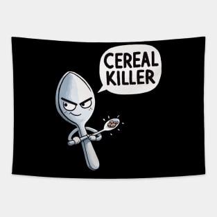 Cereal Killer Spoon Tapestry