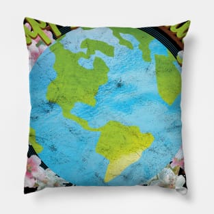 Earth Day Save the Earth Pillow