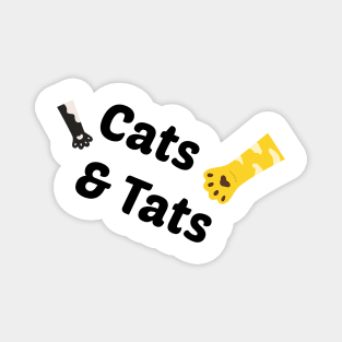 Cats & Tats, Tats gifts, Cat Lover Magnet