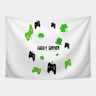 Lucky gamer / saint patrics day Tapestry